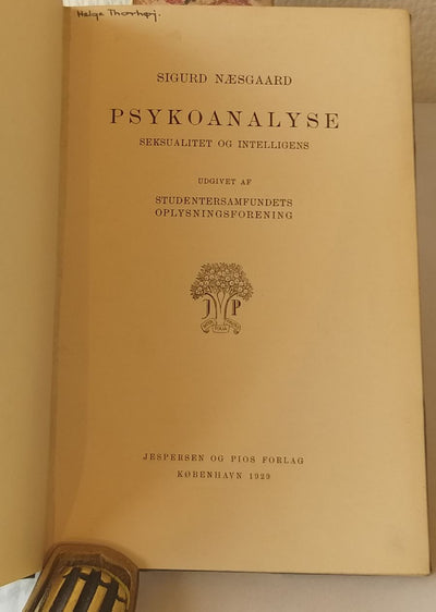 Psykoanalyse.