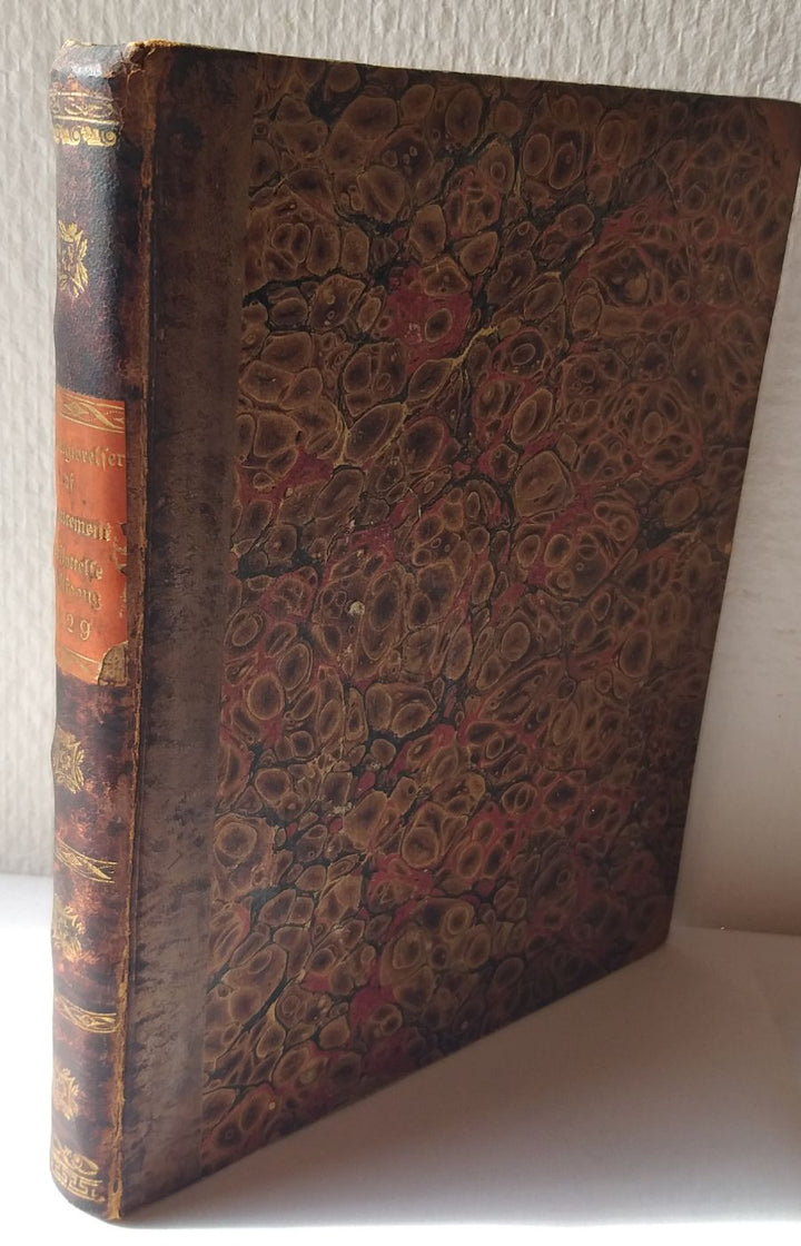 Bekiendtgiørelse af Avancement, Forflyttelse og afgang. 1829