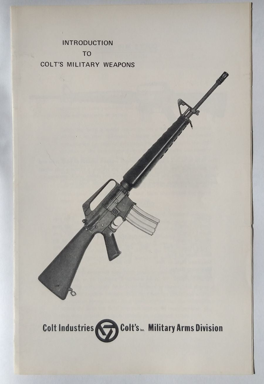 Introduction to Colts Military Weapons