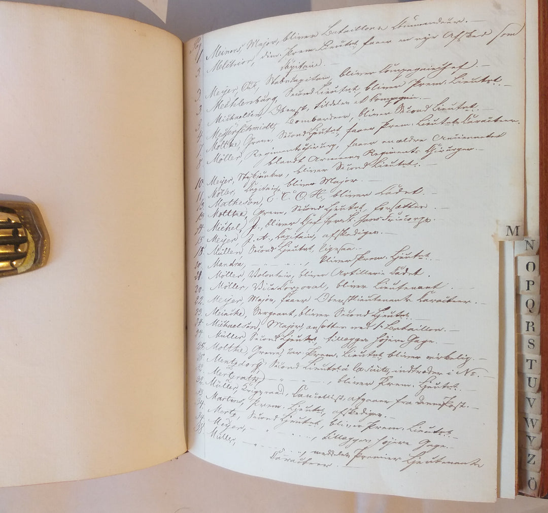Bekiendtgiørelse af Avancement, Forflyttelse og afgang. 1827