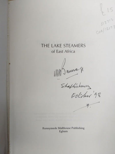 The Lake Steamers of East Africa
