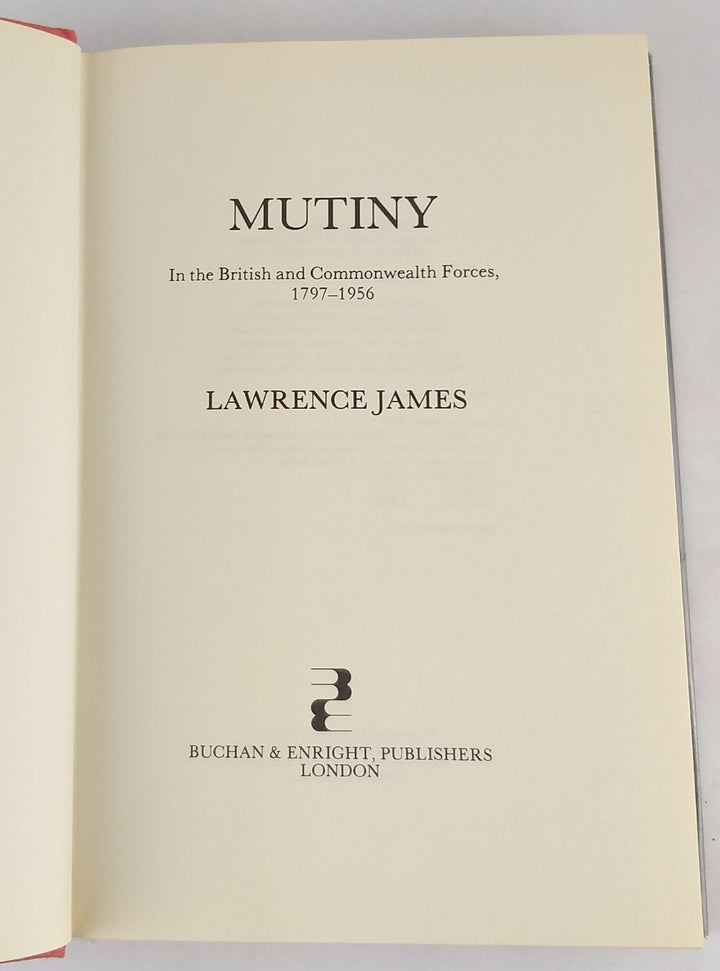 Mutiny in the British and Commonwealth forces.