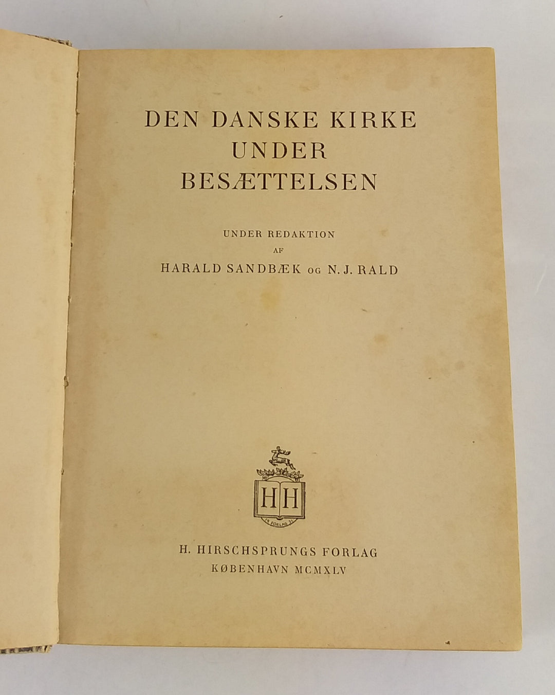 Den danske kirke under besættelsen