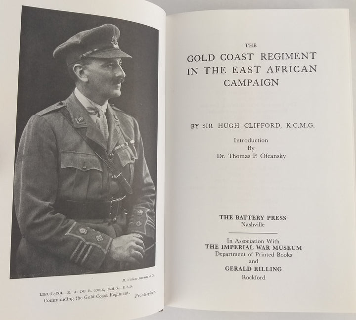 Gold Coast regiment in the East African Campaign