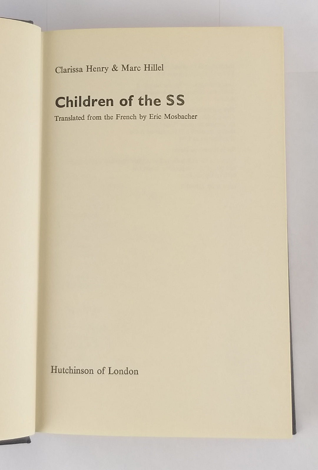 Children of the SS