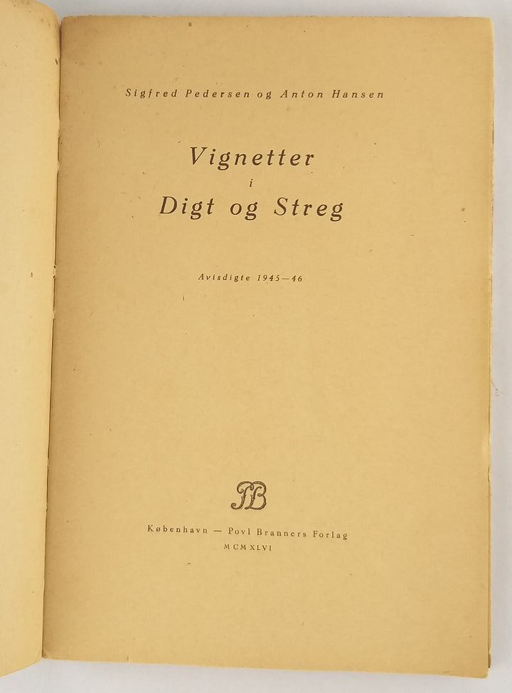 Vignetter i digt og streg.