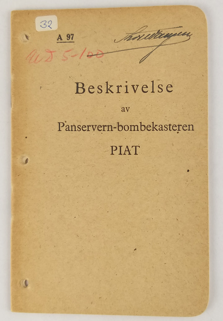 Beskrivelse av Panservern-bombekasteren PIAT