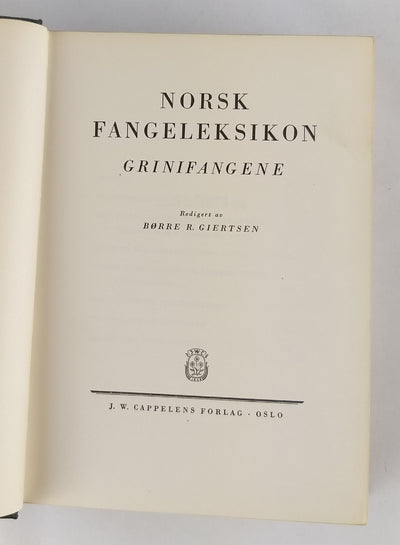 Norsk Fangeleksikon
