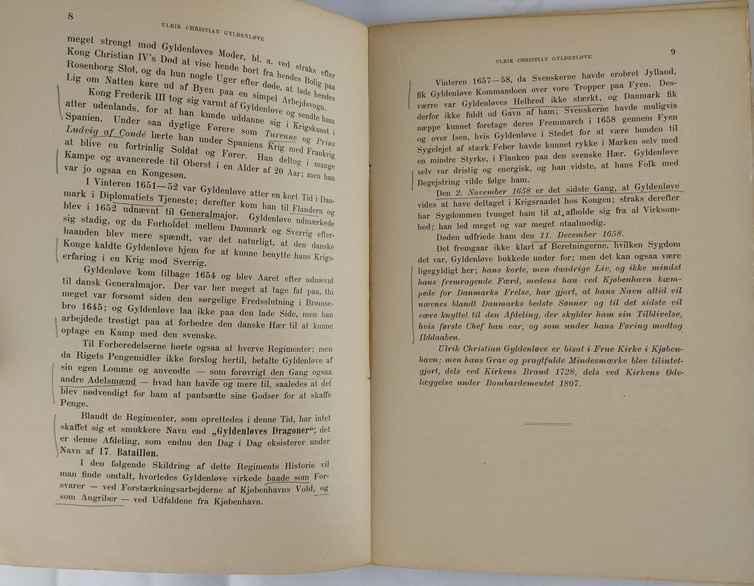 Bidrag til 17. Bataillons Historie 1657-1907