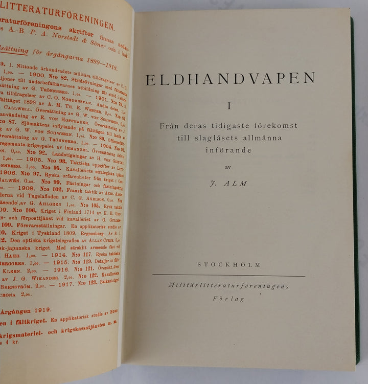 Eldhandvapen I + II