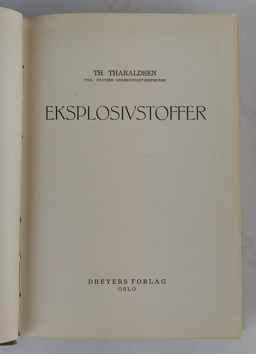 Eksplosivstoffer