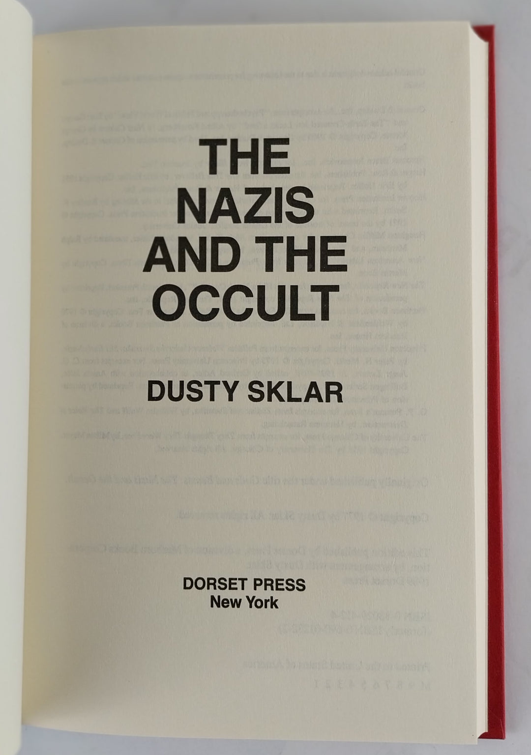 The Nazis and the Occult