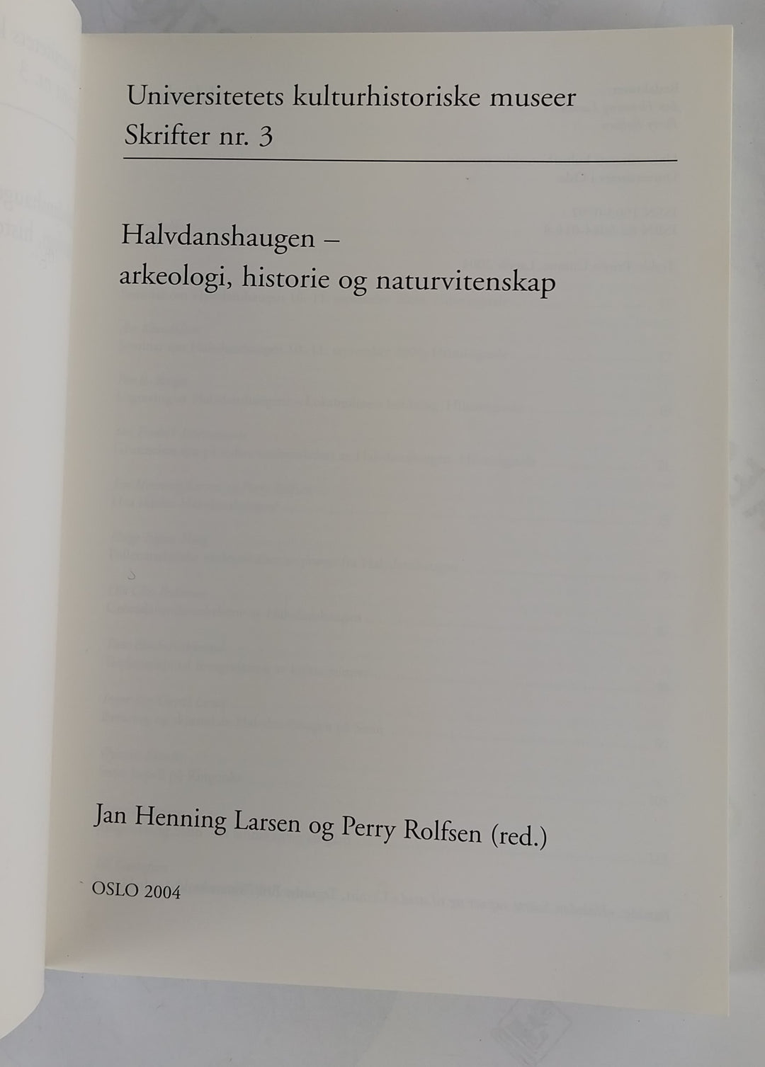 Halvdanshauge