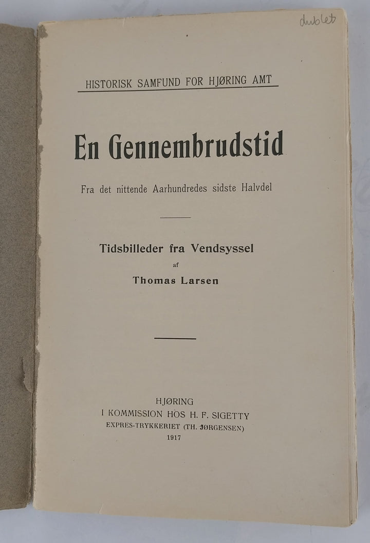 En Gennembrudstid.