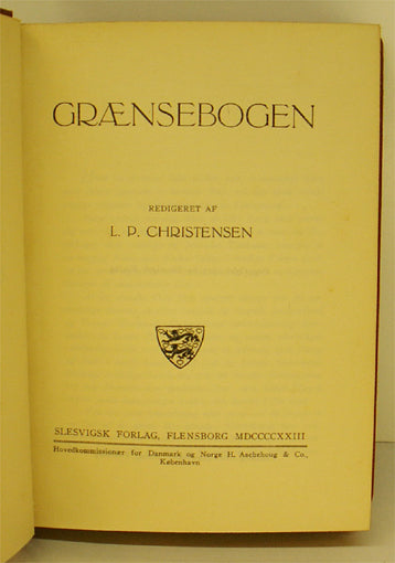 Grænsebogen