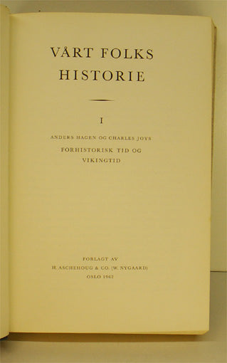 Vårt Folks Historie