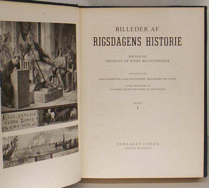 Billeder af Rigsdagens Historie 1 - 2