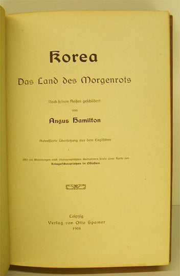 Korea. Das Land des Morgenrots.