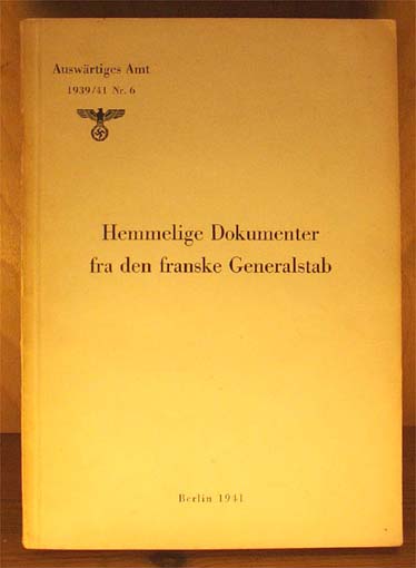 Hemmelige Dokumenter fra den franske Generalstab
