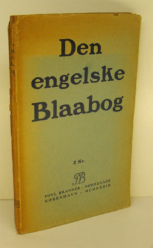 Den engelske Blaabog