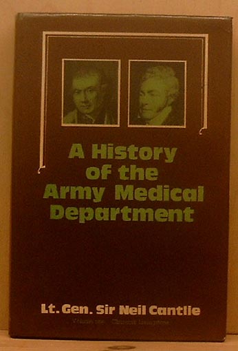 A history of the Army Medical Department. I