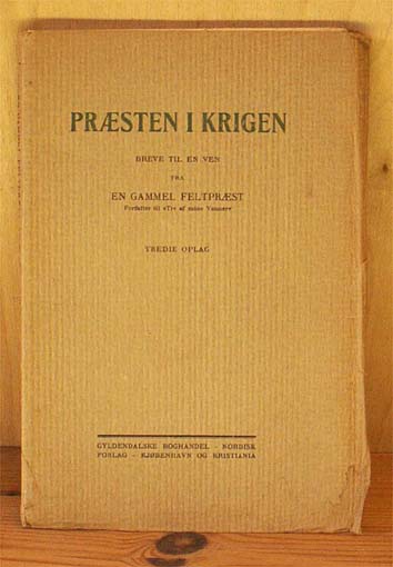 Præsten i Krigen. Breve til en Ven
