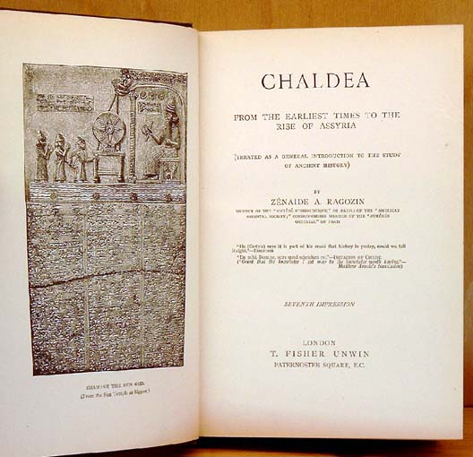 Chaldea - From the Earliest Times to the Rise of Assyria