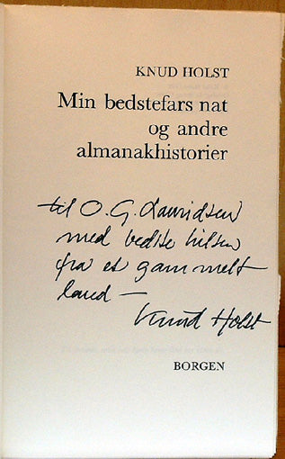 Min Bedstefars nat og andre almanakhistorier