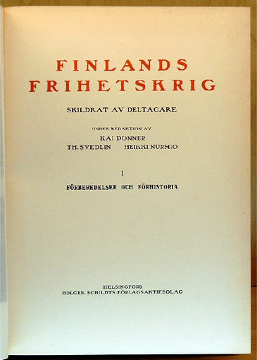 Finlands Frihetskrig