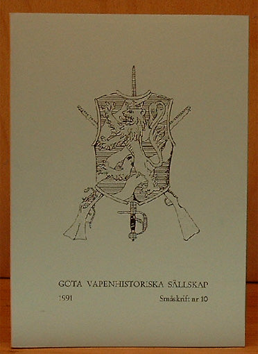 Göta Vapenhistoriska Sällskap, Småskrift nr. 10