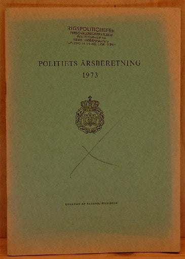 Politiets Årsberetning 1973