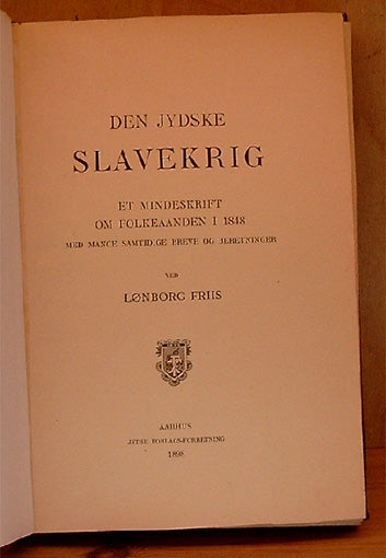 Den jydske Slavekrig