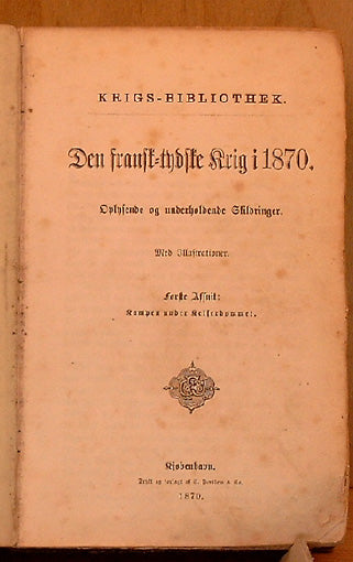 Den fransk-tydske Krig i 1870-71