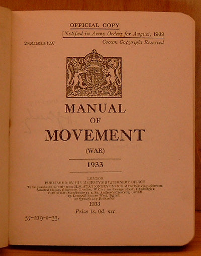 Manual of Movement (War)