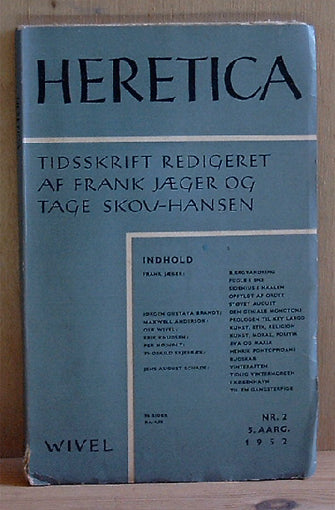 Heretica. nr. 2 - 5. aarg. 1952
