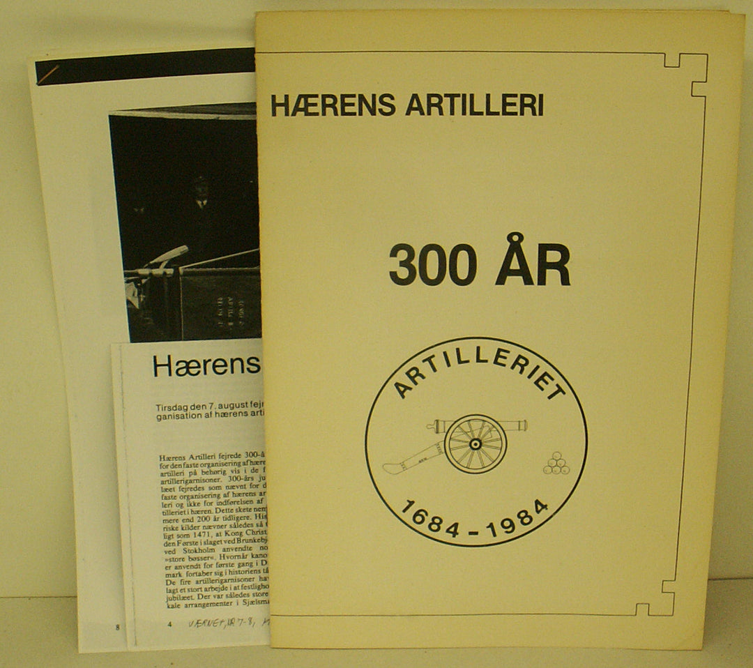 Artilleriet 1684-1984