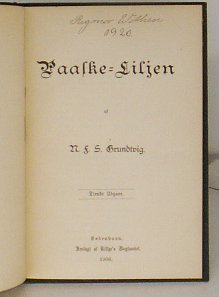 Paaske-Liljen