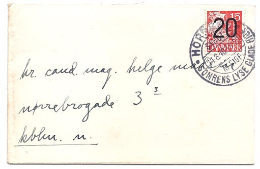 Lille brev, Hornbek