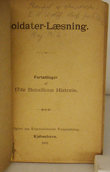 Fortællinger af 17de Bataillons Historie