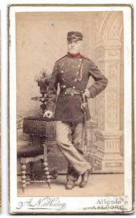 Soldat, med sabelbajonet m.1867